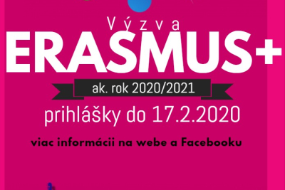 VÝZVA ERASMUS+ študentská mobilita na akademický rok 2020/21 (2)