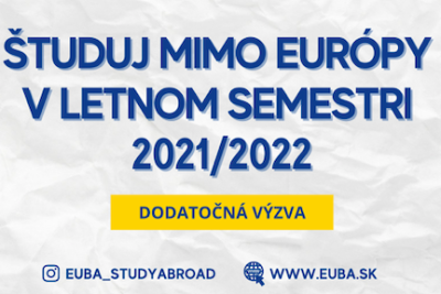 Dodatočná výzva: štúdium Erasmus+ mimo Európy s grantom a bez grantu