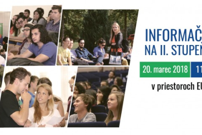 Informačný deň na II. stupeň štúdia