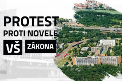 Akademický senát FMV sa pripája k protestu proti spôsobu prípravy a obsahu návrhu novely zákona o vysokých školách