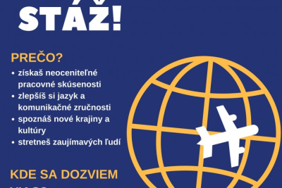 Erazmus plus absolventské stáže