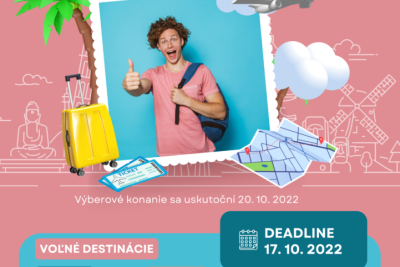 Dodatočná výzva: štúdium na partnerských univerzitách mimo Európy na LS 2022/2023