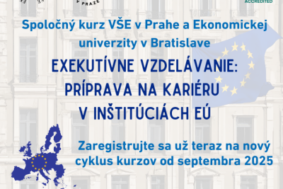 Pracuj pre Európsku úniu: prvý krok s kurzom od EUBA a VŠE