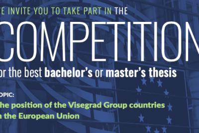 Zapoj sa do súťaže o najlepšiu záverečnú prácu na tému V4