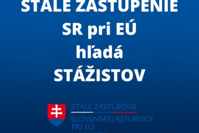 Stále zastúpenie SR pri EÚ hľadá stážistov na rok 2023