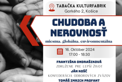 Chudoba a nerovnosť - miestna, globálna, environmentálna