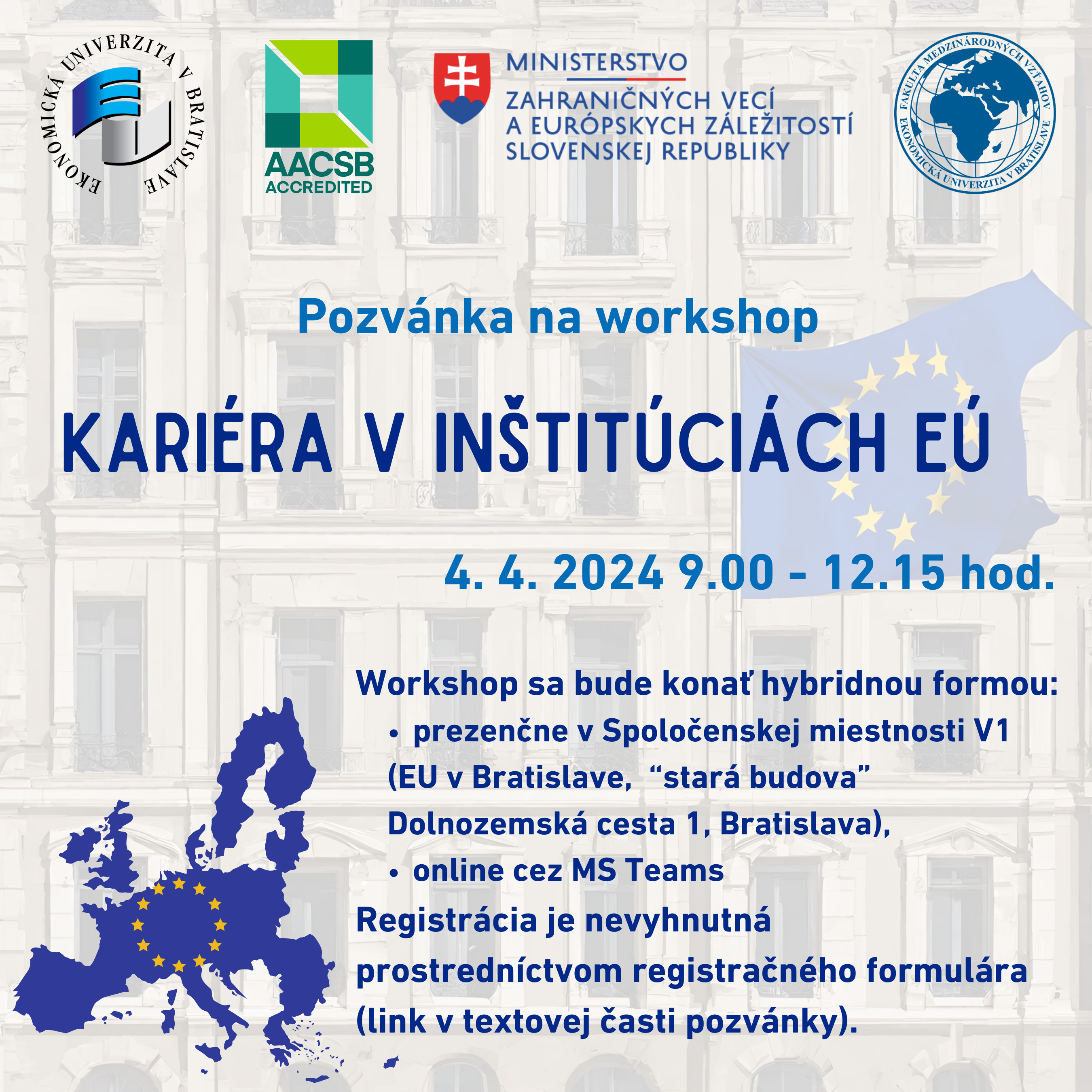 workshop kariera v EU 1
