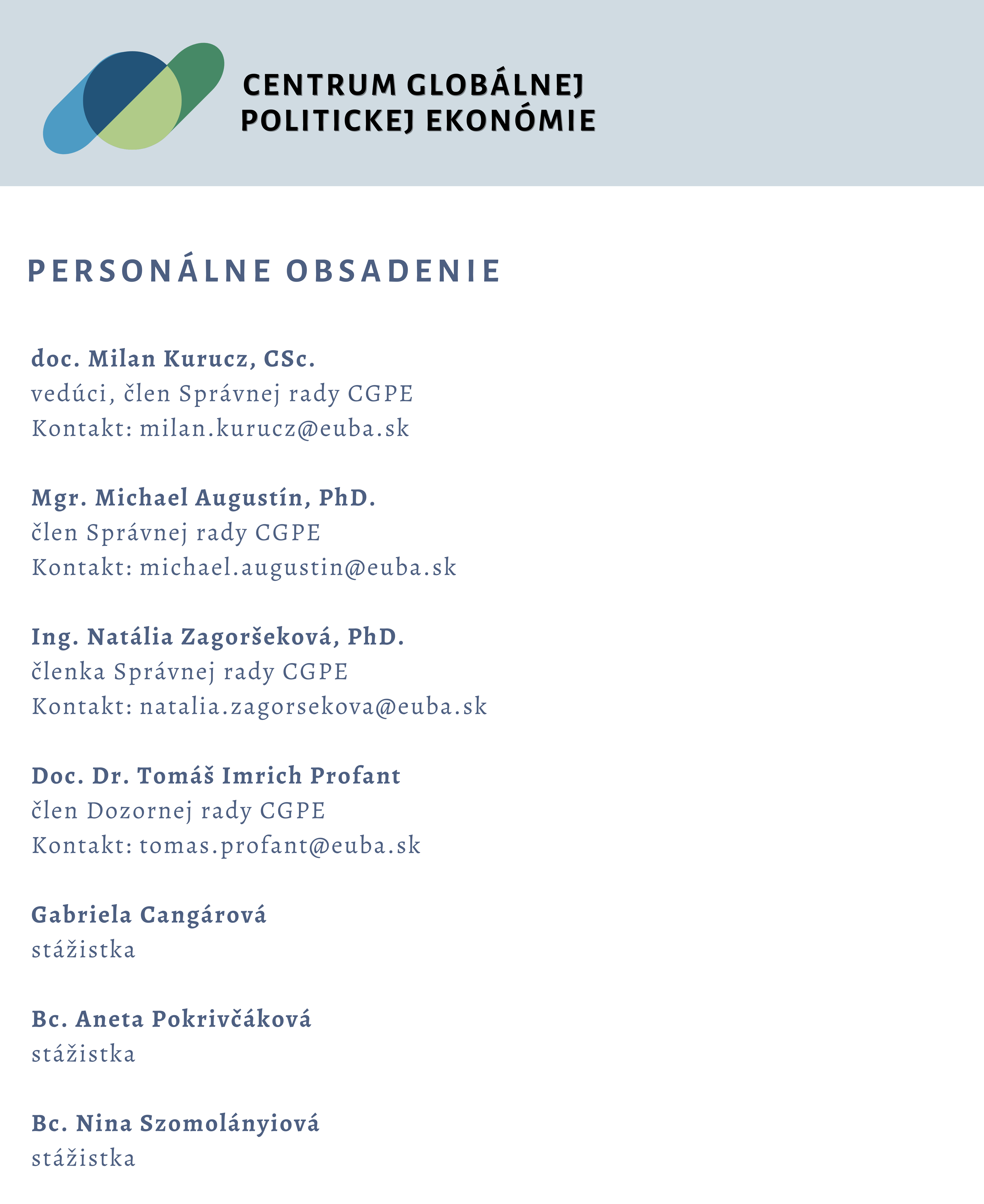 cgpe personalne obsadenie 2