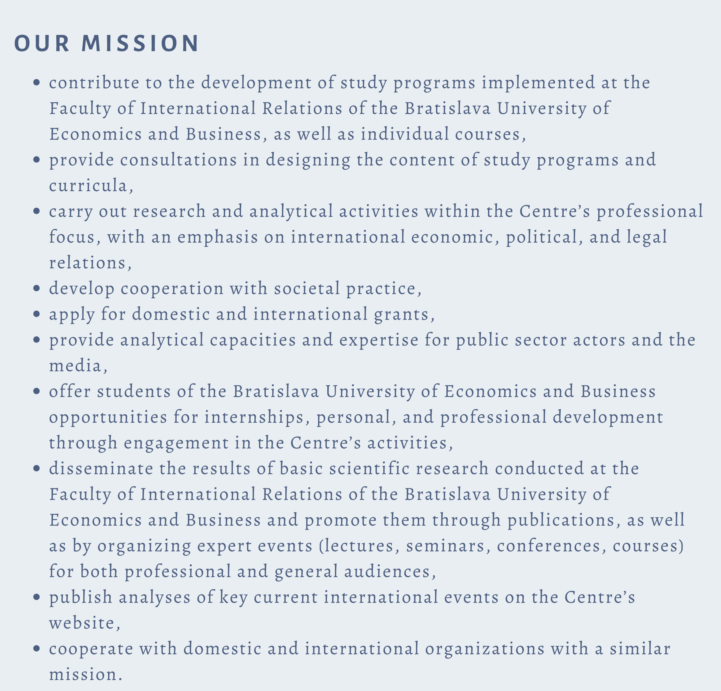 cgpe mission